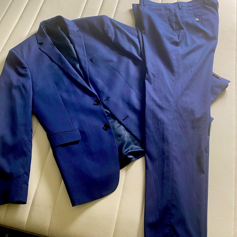 Mens suit for a tall skinny young man